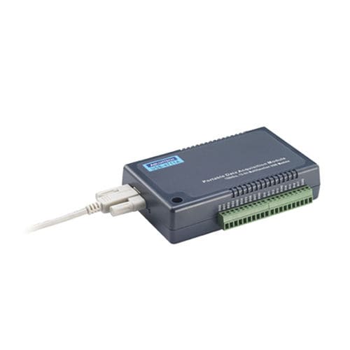 USB-Datenerfassungsmodul - USB-4711A - ADVANTECH - 16 Kanäle / für DIN-Schiene / tragbar