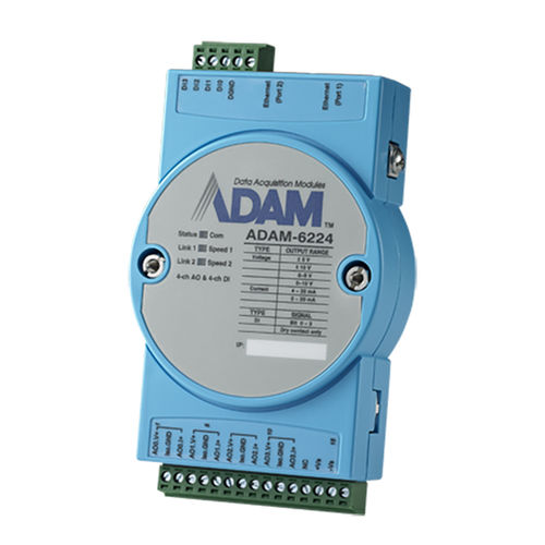Remote-Ausgangsmodul - ADAM-6224 - ADVANTECH - analog / Modbus TCP / Ethernet