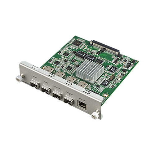 PCI-Express-Schnittstellenkarte - ECU-P1524PE - ADVANTECH - RJ45 / Gigabit-Ethernet / für Lichtleiter