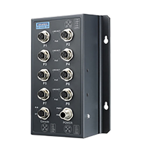 Ethernet-Switch / managed - EKI-9508E-MPH - ADVANTECH - 8 Ports / wandmontiert / PoE