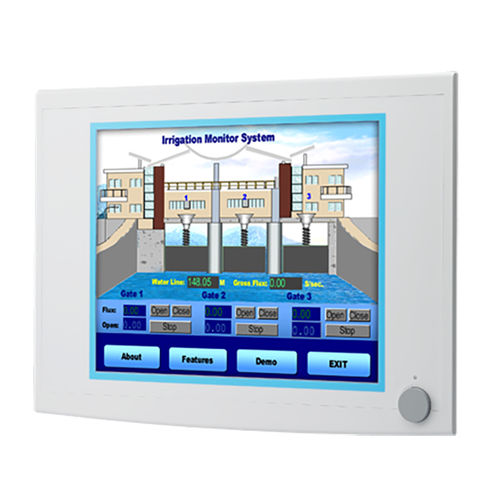 HMI mit Touchscreen - FPM-5171G - ADVANTECH - einbaufähig / wandmontiert / mit VESA-Montage