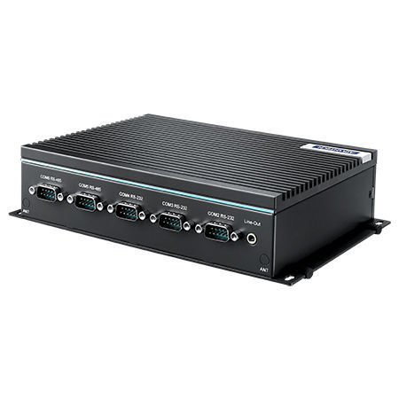 Computer für die Automation - UNO-247 - ADVANTECH - Box / für DIN-Schiene / Intel® Celeron® J3455