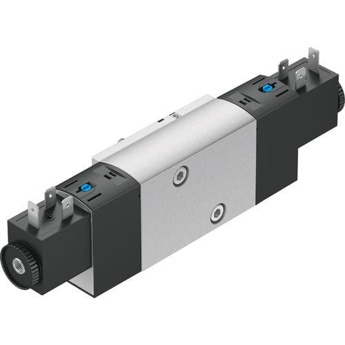 Pneumatik-Wegeventil / Schieber - VSNC series - FESTO - mit Klappe / pneumatisch gesteuert / magnetbetrieben