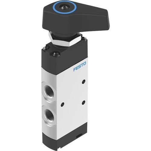 Pneumatik-Wegeventil / mit Klappe - VHEF series - FESTO - mit manueller Bedienung / 3/2-Wege / 5/2-Wege