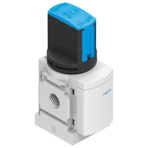 Pneumatik-Wegeventil / Schieber - MS4-EM series - FESTO - mit manueller Bedienung / 3/2-Wege