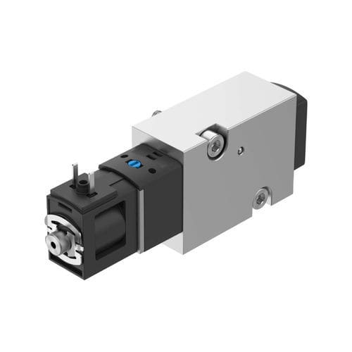 Magnetbetriebenes Pneumatik-Wegeventil - VSNC-G1/8 series - FESTO - Schieber / Dreh / pneumatisch gesteuert