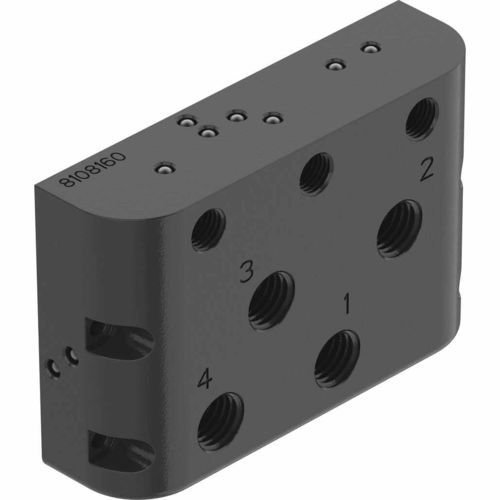 Mehrweg-Verteilerblock - CAPS    - FESTO - Aluminium / für Aktuatoren / Gewinde