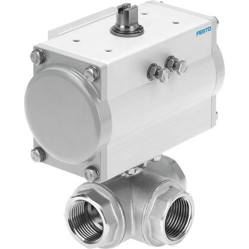 Pneumatische Kugelhahnantriebseinheit - VZBM    - FESTO - elektrisch / Schwenk / 90°