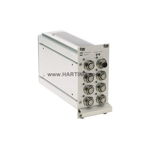 Ethernet-Switch / unmanaged - Ha-VIS eCon 9000 - HARTING - 7 Ports / 19" / schnell