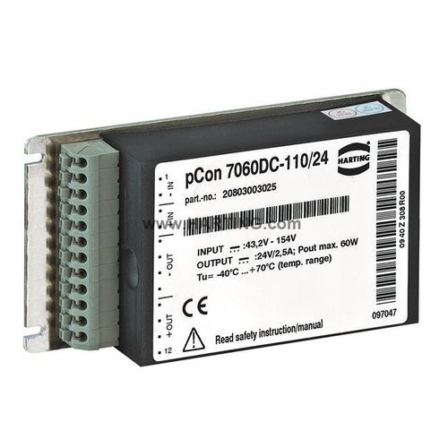 Leistungstransformator - Ha-VIS pCon 7000 - HARTING - Strom / Spannung