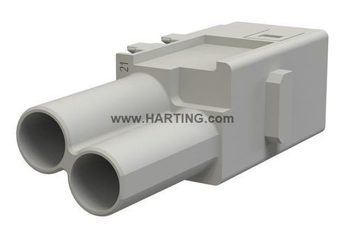 Steckverbinder-Modul / Daten - Han-Mod_M_CC_2_F_C.2_PIT - HARTING - Stromversorgung / Kabel zu Kabel / innen