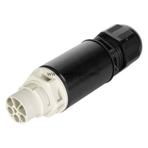Elektrisches Steckverbinder-Gehäuse - S15_CC_STR_DC_CRT_M_6P_6-13 - HARTING - IP67 / IP65 / wasserdicht