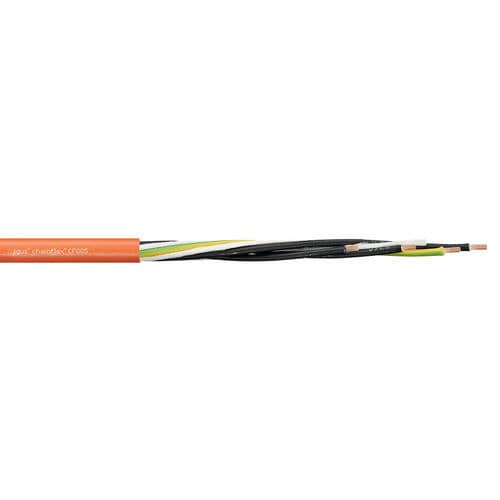 Versorgungs-Stromkabel - CF885 - igus® - schwerentflammbar / ölbeständig / geschirmt
