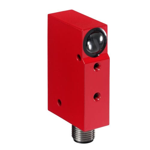 Optoelektronischer Sensor / polarisierte Rückbeleuchtung - IPRK 18/A L.4 - Leuze electronic GmbH + Co. KG - rechteckig / LED / Metall