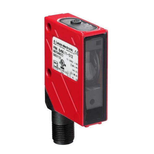 Optoelektronischer Sensor / polarisierte Rückbeleuchtung - PRK 8/44-S12  - Leuze electronic GmbH + Co. KG - rechteckig / LED / digital