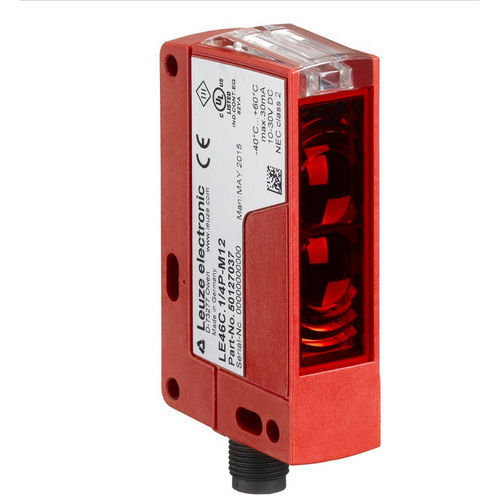 Optoelektronischer Sensor / polarisierte Rückbeleuchtung - PRK46C.1/4P-M12  - Leuze electronic GmbH + Co. KG - rechteckig / LED / digital