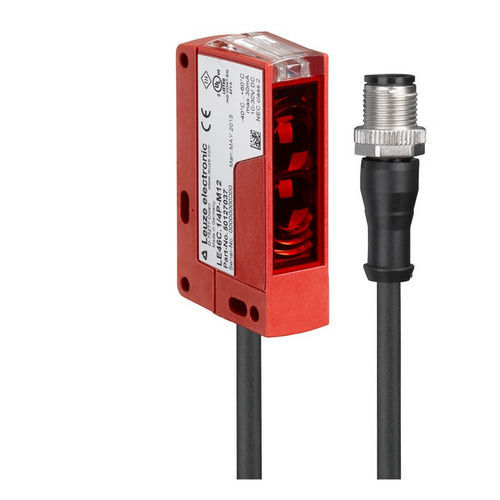 Optoelektronischer Sensor / polarisierte Rückbeleuchtung - PRK46C.D/4P-200-M12   - Leuze electronic GmbH + Co. KG - rechteckig