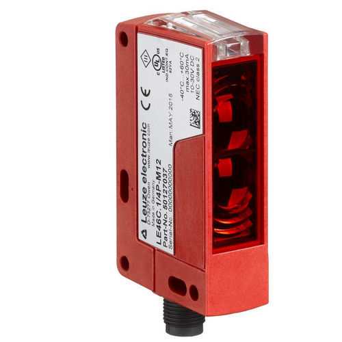 Optoelektronischer Sensor / Einweg - LE46C/4P-M12  - Leuze electronic GmbH + Co. KG - rechteckig