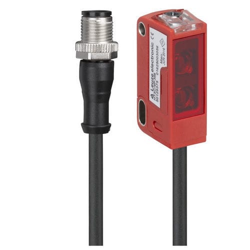 Optoelektronischer Sensor / mit Hintergrundausblendung - HT3C.S/4P-200-M12  - Leuze electronic GmbH + Co. KG - Reflexions-Lichttaster / rechteckig / LED