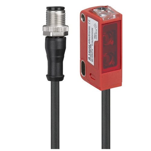Optoelektronischer Sensor / mit Hintergrundausblendung - HT3C.XL/4P-200-M12  - Leuze electronic GmbH + Co. KG - Reflexions-Lichttaster / rechteckig / LED