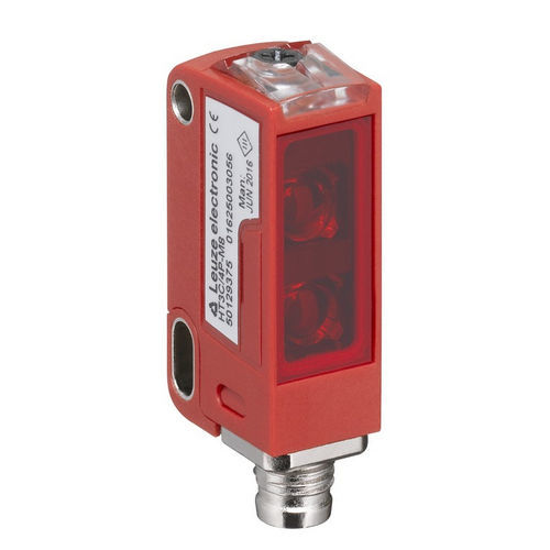 Optoelektronischer Sensor / mit Hintergrundausblendung - HT3CL1/4P-M8 - Leuze electronic GmbH + Co. KG - Reflexions-Lichttaster / rechteckig / Laser