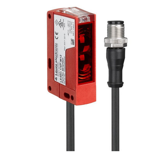 Optoelektronischer Sensor / mit Hintergrundausblendung - HT46C/4X-200-M12  - Leuze electronic GmbH + Co. KG - Reflexions-Lichttaster / rechteckig / LED