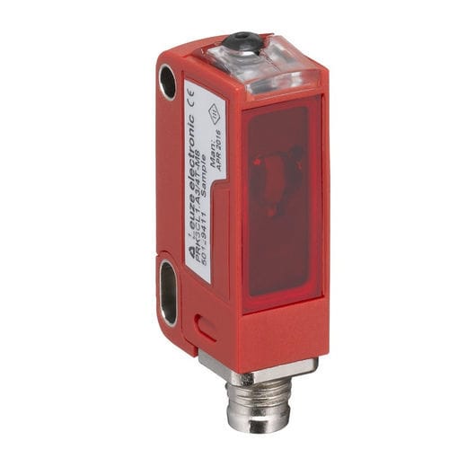 Optoelektronischer Sensor / polarisierte Rückbeleuchtung - PRK3CL1.A3/LP-M8  - Leuze electronic GmbH + Co. KG - rechteckig / Laser / digital