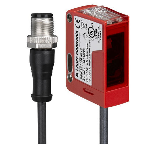 Optoelektronischer Sensor / polarisierte Rückbeleuchtung - PRK25C/4P-200-M12 - Leuze electronic GmbH + Co. KG - rechteckig / LED / digital