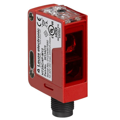 Optoelektronischer Sensor / polarisierte Rückbeleuchtung - PRK25C.D/4P-M12 - Leuze electronic GmbH + Co. KG - rechteckig