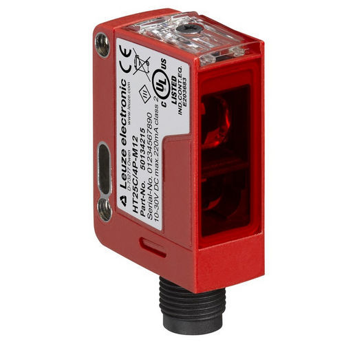 Optoelektronischer Sensor / mit Hintergrundausblendung - HT3C.S/6-M8.3  - Leuze electronic GmbH + Co. KG - Reflexions-Lichttaster / rechteckig / LED