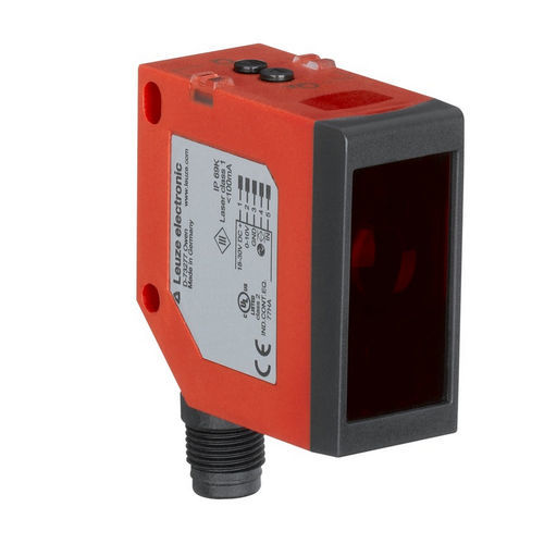 Optoelektronischer Sensor / mit Hintergrundausblendung - HT110L1.3/L6T-M12  - Leuze electronic GmbH + Co. KG - Reflexions-Lichttaster / rechteckig / Laser