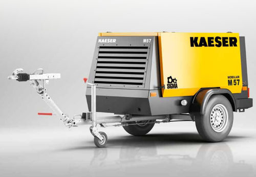 Schraubenkompressor - M57 - KAESER Kompressoren - Luft / dieselbetrieben / mobil