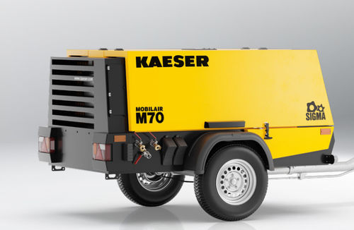 Schraubenkompressor - M 70 - KAESER Kompressoren - Luft / dieselbetrieben / mobil