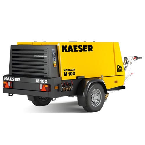 Schraubenkompressor - M100 - KAESER Kompressoren - Luft / mit Dieselmotor / mobil