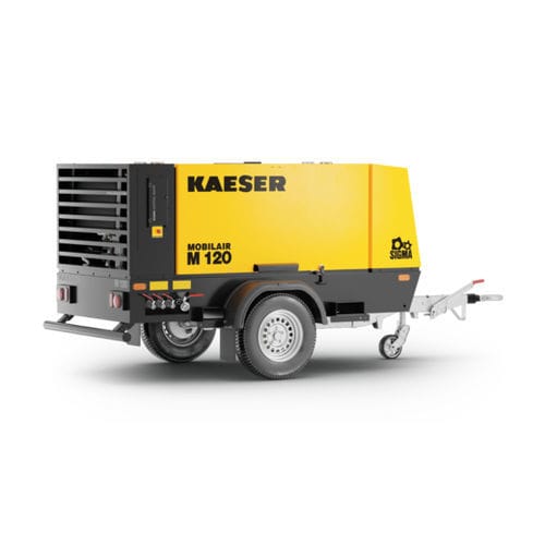 Schraubenkompressor - M120 - KAESER Kompressoren - Luft / dieselbetrieben / mobil