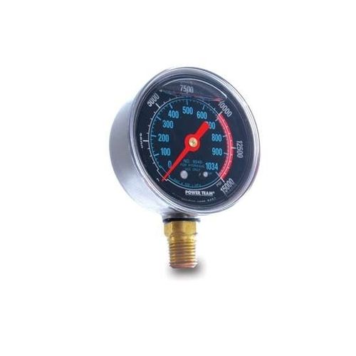 Manometer für Hydraulikanwendungen - 90 series - SPX Hydraulic Technologies - absolut / mit Zifferblatt-Anzeige / Edelstahl