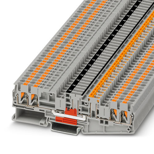 Steckbarer Klemmenblock - PT 2,5-QUATTRO-MT-CLT - PHOENIX CONTACT GmbH & Co. KG - Push-in / grau