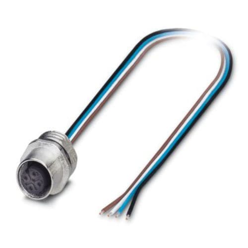 Versorgungs-Stromkabel - SACC-E-M12FS-4CON-PG9/0,5 - PHOENIX CONTACT GmbH & Co. KG - Socket / gerade