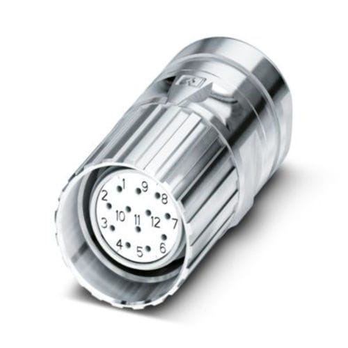 Hybrid-Stromkabel - CA-12S1N1280DN - PHOENIX CONTACT GmbH & Co. KG - Socket / geschirmt / gerade