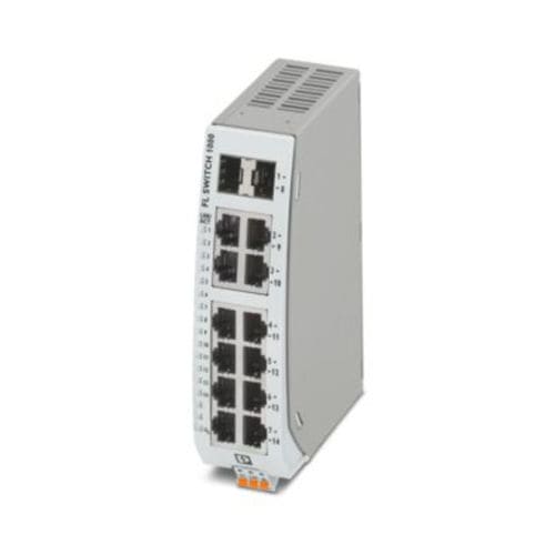 Ethernet-Switch / managed - FL SWITCH 1012NT-2SFP - PHOENIX CONTACT GmbH & Co. KG - 14 Ports / RJ45