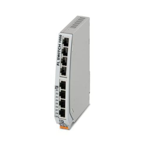 Ethernet-Switch / unmanaged - FL SWITCH 1008NT - PHOENIX CONTACT GmbH & Co. KG - 8 Ports / für DIN-Schiene / RJ45