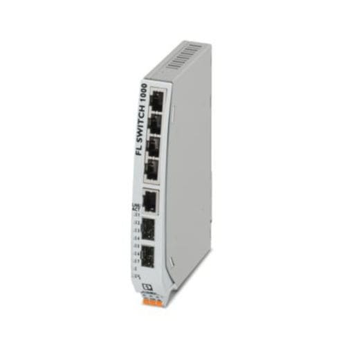 Ethernet-Switch / unmanaged - FL SWITCH 1005NT-2SFX - PHOENIX CONTACT GmbH & Co. KG - 7 Ports / für DIN-Schiene / RJ45