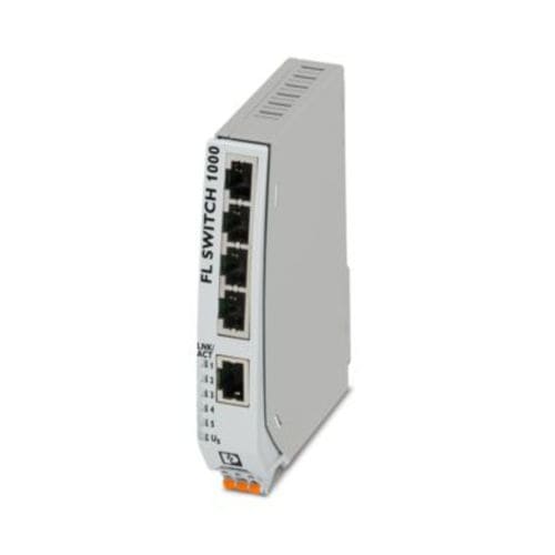 Ethernet-Switch / unmanaged - FL SWITCH 1105NT - PHOENIX CONTACT GmbH & Co. KG - 5 Ports / für DIN-Schiene / RJ45