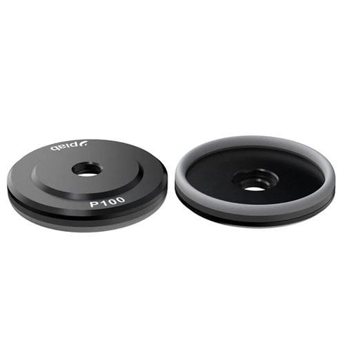 Flacher Saugnapf - P100  - PIAB - Aluminium / für Anschluss / Vakuum