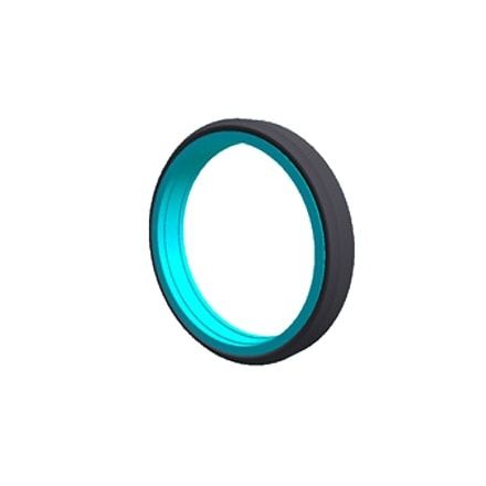 Lippendichtung - Turcon® Plus Seal® II - Trelleborg Sealing Solutions - Elastomer / gerillt / doppeltwirkend