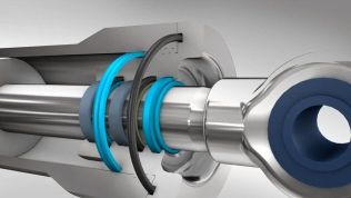Dichtung für Hydraulikzylinder - Trelleborg Sealing Solutions - O-Ring / PTFE / aus PU
