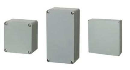 Wandmontiertes Gehäuse - PEX series - FIBOX - rechteckig / Polyester / IP66