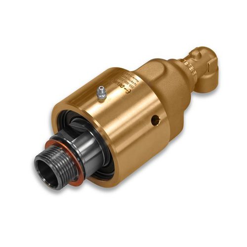 Drehdurchführung für Wasser - UNION 1 1/2 BSP RH - DEUBLIN COMPANY - für heißes Öl / für Dampf / 2-Wege