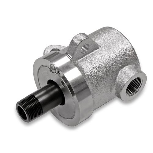 Drehdurchführung für heißes Öl - UNION N12 1/2 NPT RH HHT - DEUBLIN COMPANY - 2-Wege / Edelstahl / Gusseisen