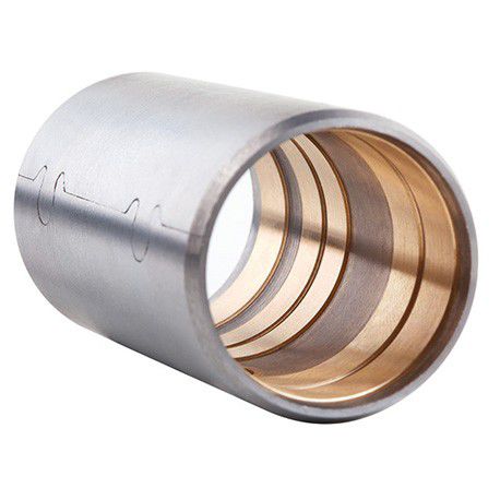 Bimetall-Gleitlager - AuGlide® - GGB - zylinderförmig / Stahl / Bronze
